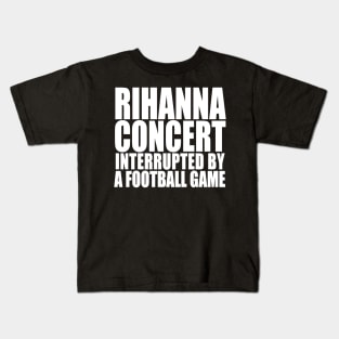 rihanna superbowl Kids T-Shirt